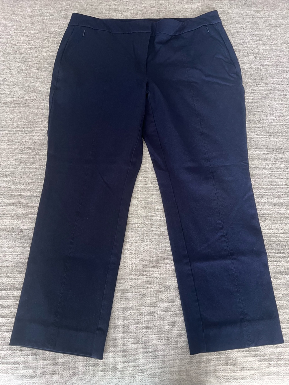 White House Black Market Dark Navy Ankle Trouser